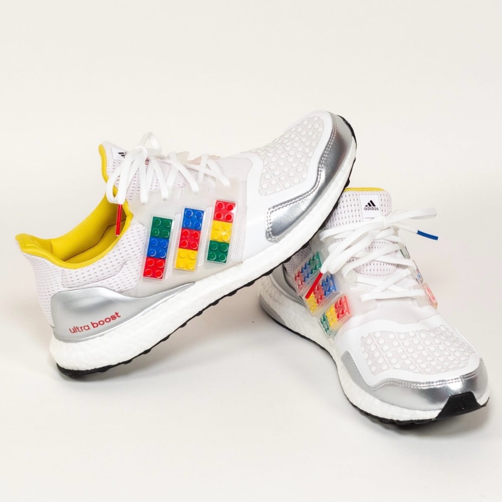 Adidas Ultraboost DNA x Lego Plates w/box complete like new